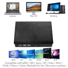 Slim External CD/DVD ROM Drive USB 3.0 Player Reader for Laptop PC Mac HP picture
