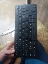 Macally Compact Wireless Bluetooth Keyboard Black - Used Untested picture
