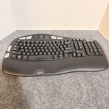 Logitech K350 Wave Wireless Keyboard Ergonomic 2.4GHz USB With Doungle picture