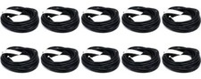25FT 16awg Power Cord Cable 3 Conductor Pc Connector 10 Pack AC Power NEMA IEC picture
