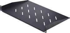 StarTech.com 1U Vented Server Rack Shelf, 12in/31.5cm Mounting 12, Black  picture