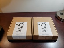 Lot of 2 Plantronics Blackwire C510-M Black Headsets USB NEW picture