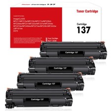 4PK For CRG137 Canon 137 Toner Cartridge imageCLASS MF236n MF232w MF244dw MF212w picture