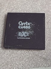 486 Cyrix Cx486 DX2 80-MHz Cx486DX2-V80GP CPU Ceramic Processor 1993 Vintage picture