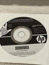 HP Compaq Business PC Documentation & Diagnosis dx2300 MicroTower - CD ONLY VERY picture