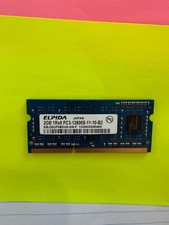 🚀 Elpida 2GB 1Rx8 PC3-12800S DDR3-1600MHz Laptop RAM SODIMM - Tested & Working picture