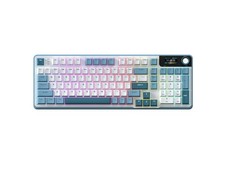 Rosewill NEON S96 Tri-Mode Wireless Gaming Keyboard - Smart Display & Knob, 96% picture