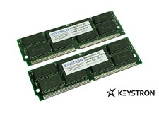 128MB 2x 64MB EDO DRAM SIMM 72p Memory RAM 72pin 16x4 ICs 60ns picture