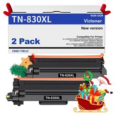 2PK TN830XL Toner Compatible for Brother TN830 XL DCP-L2640DW HL-L2405W L2465DW picture