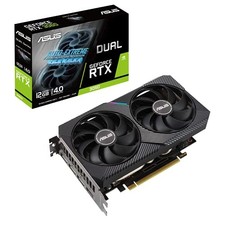 Asus NVIDIA GeForce RTX 3060 Graphic Card - 12 GB GDDR6 (DUALRTX3060O12GV2) picture