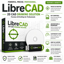 LibreCAD | 2D Computer Aided Design (CAD) Software | LATEST picture