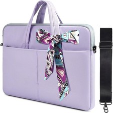 15.6 Inch Waterproof Laptop Sleeve Shoulder Bag for Acer Aspire E15, Dell Inspir picture