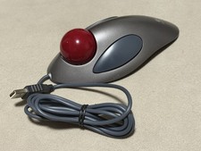 Logitech Trackman Marble Trackball Wired USB Grey 2-Button Mouse T-BB14 picture