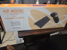 Gyration Air Mouse Go Plus With Full Size Keyboard - USB Scissors NO Recever picture