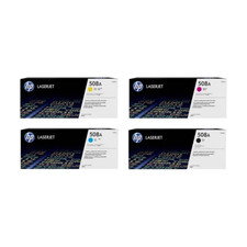 Genuine HP 508A Toner Set CF360A CF361A CF362A CF363A CMYK picture