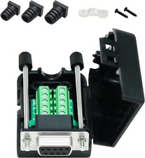 DTECH DB9 Breakout Connector DB-9 Female RS232 Serial Adapter Solderless Module picture