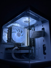 Custom White RGB Gaming PC AMD Ryzen 5 5600X 16GB DDR4 Nvidia RTX 3060 1Tb NVMe picture