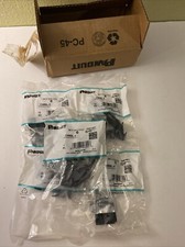 NEW Panduit Pan-Net CMBBL-X Mini-Com 1-Port Blank Module Black Box of 50 picture