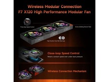 PCCOOLER CPS DT360 ARGB Display AIO CPU Liquid Cooler, 360mm Radiator, 320W TDP, picture