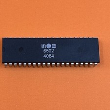 MOS 6502 CPU for Commodore VIC-20 / 1541 / Apple II / Oric/1 / BBC Working picture