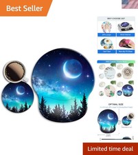 Ergonomic Mouse Pad with Gel Wrist Rest, Smooth Wrist Support Surface, Non-Sl... picture