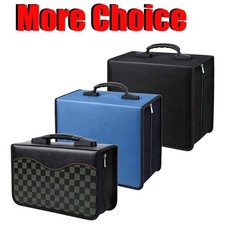 128/240/400/520 Disc CD/DVD Wallet Binder Book Sleeves Storage Bag Carrying Case picture