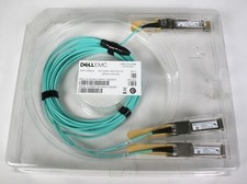 Dell WG8C4 5M/16ft QSFP28-DD 200GbE to 2x QSFP28 100GbE AOC-Q28DD-2Q28-100G-5M picture