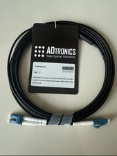 LOT OF 10 Armored Outdoor Fiber Cable LC LC 5M Singlemode 9/125 Duplex  picture