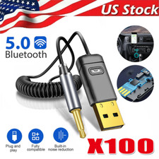 Wireless USB Bluetooth 5.0 Audio Transmitter Receiver Adapter For PC TV Car LOT picture