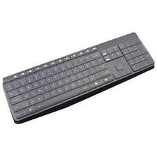 Keyboard Cover for Logitech K235 MK235 & K375S Wireless Keyboard, Clear picture