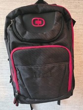 NWT OGIO EXCELSIOR BACKPACK CYNDERRED 411069 Black Red Zip picture