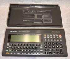 SHARP Pocket Computer PC-G801 BASIC Z80 ASSEMBLER  Working See notes from Japan picture