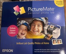 Epson PictureMate 500 Deluxe Viewer Edition Photo Printer B351A Box CIB picture