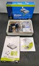 Linksys WPS54G Wireless-G Print Server 2.4GHz 802.11g USB 2.0 Open Box READ picture