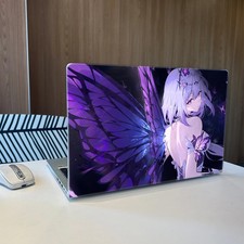 2x Dark Starry Sky Fairy Butterfly Laptop Skin Sticker Anti-scratch picture