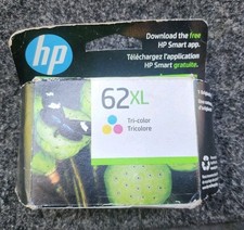 HP 62XL Tri Color Ink Cartridge Genuine (C2P07AN) picture
