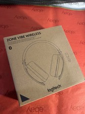New Sealed Logitech Zone Vibe Wireless Bluetooth Headphones Graphite picture
