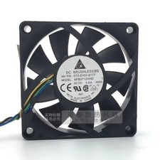 Delta AFB0712VHD 7020 DC12V 0.40A 7CM 4-Wire Silent Cooling Fan picture