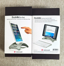 Twelve South BookArc for iPad Desktop Stand Silver Freestanding 12-1301 picture
