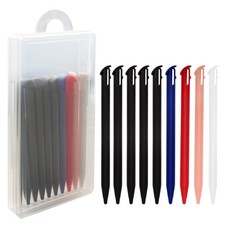 9-Pack Replacement Stylus Pens for New 3DS XL/LL Black Blue Red Pink White picture