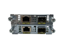 Lot of 2 Cisco EHWIC-1GE-SFP-CU V01 73-13295-01 Network Interface Cards picture