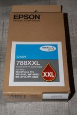 Genuine Epson 788XXL Cyan Ink Cartridge Best Used By 3/2024 New stil in box picture