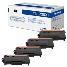 4PK Black TN920XL Toner Compatible With Brother TN920 HL-L5210DN L5210DW L6217DW picture