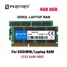 Q-PERTORS DDR3L 4GB 8GB 16G 32G 1333 1600MHZ 1.35V Non-ECC Laptop Memory RAM LOT picture