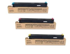 Genuine Sharp MX-31NT CMY Toner Cartridges MX-2600N/MX-5001N (3 COLOR SET) picture