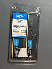 Crucial 128GB Kit (2x64GB) DDR5 RAM 5600MHz Desktop Memory picture