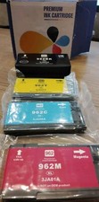 4 Pack Premium Ink Cartridges 962 Black, Yellow, Cyan, Magenta  picture