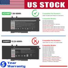 4GVMP 3HWPP Battery For Dell Latitude 5400 5500 5401 Precision 3540 3541 3551 PC picture