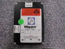 Maxtor 7120SR SCSI Hard Drive for Apple MAC II/FX TESTED WIPED & WORKING -NK17 picture