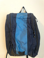 Timbuk2 15 in Laptop Backpack Padded Multi-Compartment Adjustable Black/Blue picture